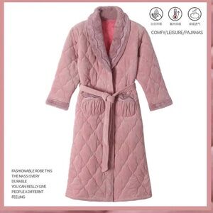 Pink Quilted Women's Sweater